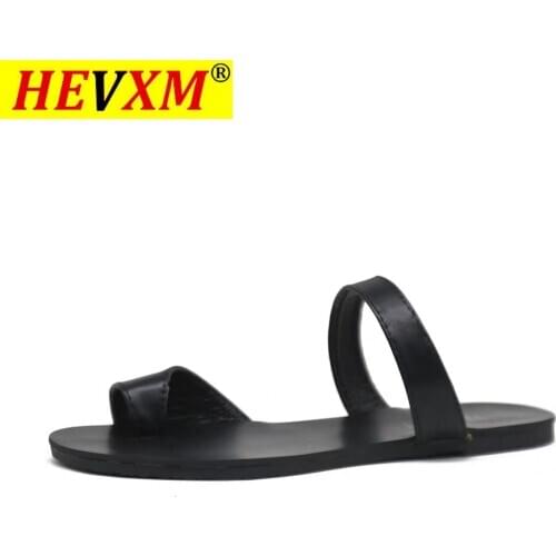 2021 Summer Women Slippers New Comfortable Fashion Set Toe with Flat Bottom Casual Sandals Outdoor Beach Open Toe Women Sandals