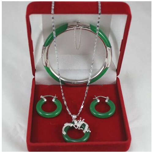 5 Color! Mixed / Green / Purple / Red / Black Jades Bangle Bracelet Free Shipping>>> Free shipping