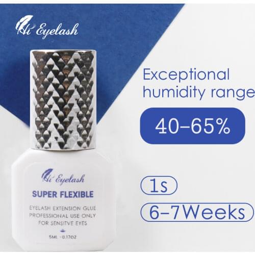 5ml Eyelash Glue 1 Second Eyelash Extension Glue Private Label False Eyelash Professional Glue Strong Adhesive Lashes Glue Korea
