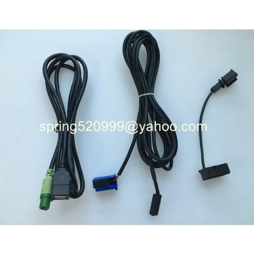 Brand new Car Radio Micphone Mic Bluetooth Cable Aadaptor USB cable wire For BMNW E90 X1 with BMNW Professional 1sets