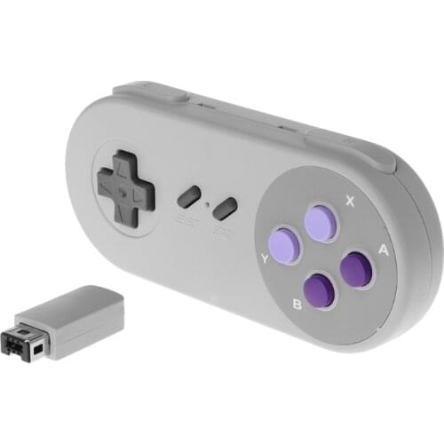 C1FB Wireless Game Controller Gamepad For Super Nintendo Mini SNES Classic Edition