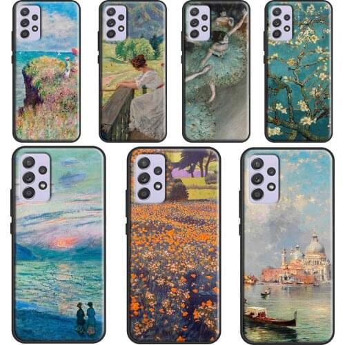 Iconic Painting Famous Art Fundas For Samsung A51 A71 A41 A31 A11 A21S A12 A32 A42 A52 A72 A02 A10 A20 S A50 A70 Case