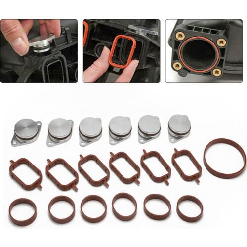 EPMAN 6 x 33MM Diesel Swirl Blanks Flaps Repair Delete Kit Removal Repair Kit For BMW M57 530D 330D 335D TKYD81K
