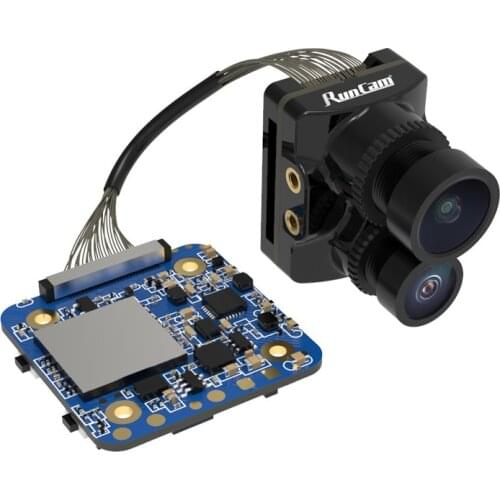 RunCam Hybrid 2 True 145° Wide Angle 4K HD & FPV Camera For Racing Drone
