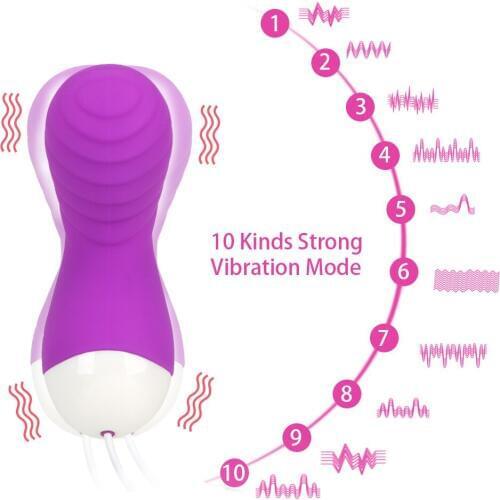 IKOKY Vibrator Wireless Remote Control G spot Sex Toy for Woman Clitoris Stimulation 10 Speed Vaginal Massager