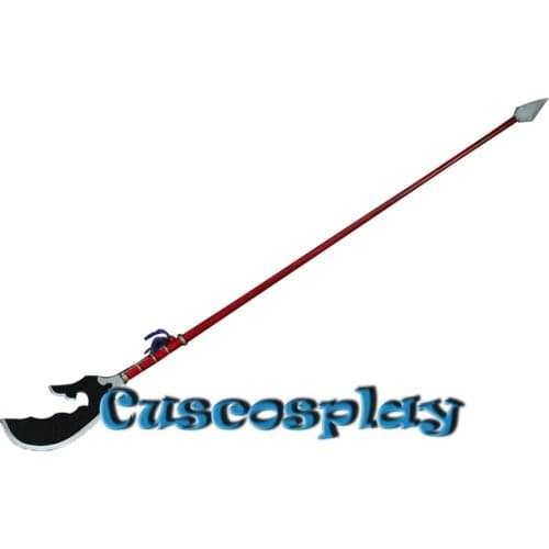 Anime Shaman King Cosplay Tao Ren Prop 200CM PVC Spear Replica of Weapons for Halloween Carnival Party Costumes Accessories