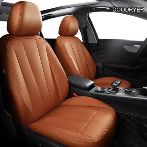 DOODRYER Custom Leather car seat cover For BMW 1/2 Series E81 E82 E87 E88 F20 F21 F52 F40 F22 F23 F44 F45 F46 car seats