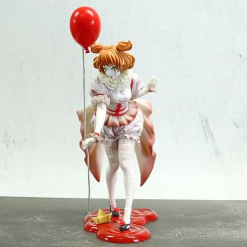 Lady Pennywise Jason Voorhees Freddy Krueger Chucky Halloween Michael Myers Horror Bishoujo Statue Collectible Figure Model Toy