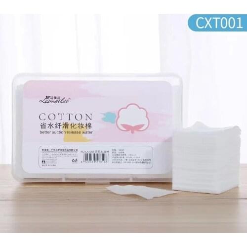 1000Pcs/Set Disposable Makeup Cotton Soft Makeup Remover Pads Ultrathin Facial Cleansing Paper Wipe Make Up Tool