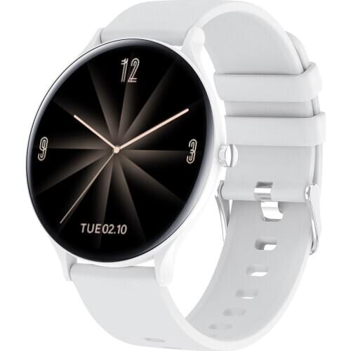 QW13 Ultra-thin Round Screen SmartWatch HeartRate Blood Pressure Detection Multi-sports Mode Smartwatch
