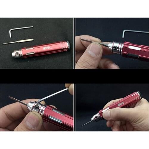 Model Scriber Resin Carved Hobby Cutting Tool W/ Blade Replace