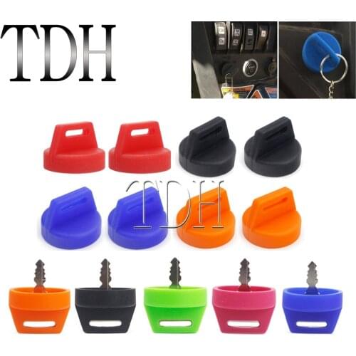 Auto Car ATV Rubber Key Fob Skin Cover Protector For Polaris Sportsman Scrambler Trail Boss Magnum Igntion Key Switch Housing