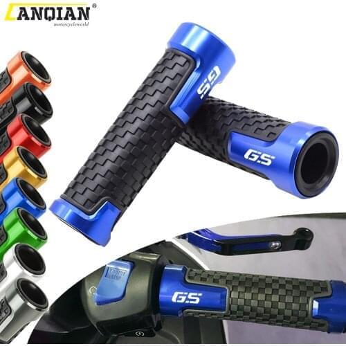 For BMW F650GS F700GS F750GS F800GS F850GS R1200GS R1250GS Adventure LC G650GS 7/8" 22mm Motorbike Handlebar Grips Hand Bar Grip