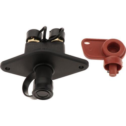 Interior Button Switch Cutoff Power 100A Breaker Battery Disconnect Switch