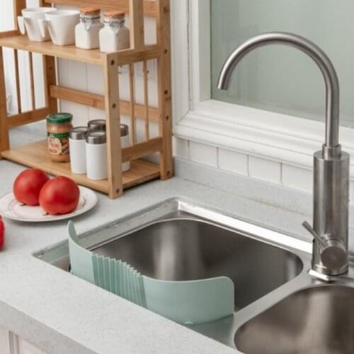 Kitchen Sink Water Splash Guard with Sucker Foldable Screen Anti-Water Board
