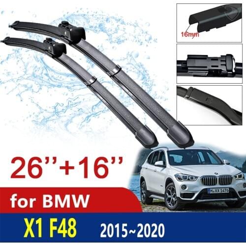Car Wiper Blades Windscreen for BMW X1 F48 2015~2020 Front Windscreen Wipers Car Accessories 2016 2017 2018 2019