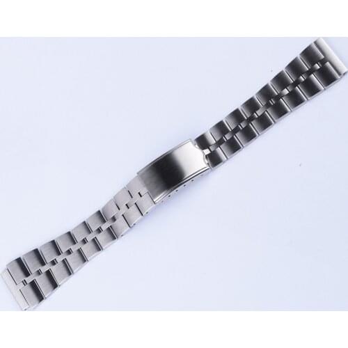 20mm Stainless Steel Bracelet Band For Bullhead Watch SEIKO FISH BONE Z040S