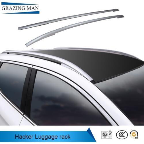 For Nissan Qashqai J11 2014 2015 2016 Silver ! Roof Rack Side Rails Bars Luggage Carrier Trim stick model