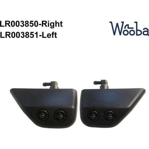Right and Left Car Headlight Washer Jet Spray Nozzle For 2008-2013 LR Freelander 2 LR003850(RH) LR003851(LH)