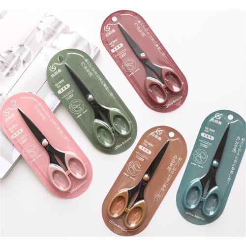 Nordic Style Stationery Scissors Multifunctional Handmade Tailor Scissors Portable Utility Scissors Paper Cutting Tools