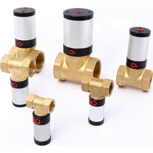 Fluid Air Control Valve Q22HD DN15/20/25/32/40/50 Brass Valve Body Air Control Valve Pneumatic Control Valve