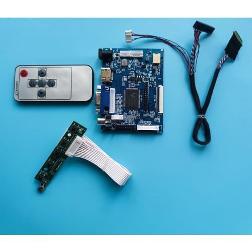 Kit Work for LTN156AT30 1366x768 Controller Board 2AV VGA AV LED HDMI LCD Screen remote display monitor panel 40pin driver