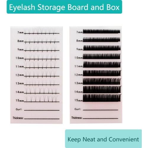 Eyelash Box Acrylic 5 Layers Clear Eyelash Storage Box False Eyelash Holder Case Makeup Display Container Grafting Extension