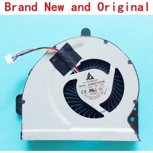 New laptop CPU cooling fan Cooler radiator Notebook for ASUS A43S X53S K53SD A43SV k53sj a53s k53s K84HR X84E X84H CPU FAN