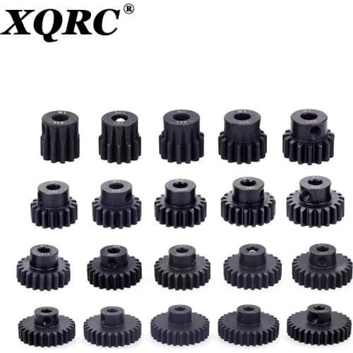 M1 5mm 11T 12T 14T 15T 17t 18t 20T 21t 22T 24T 25T 26T 28T 30T Black steel metal Pinion Motor Gear For 1/10 Rc Model Car Motor