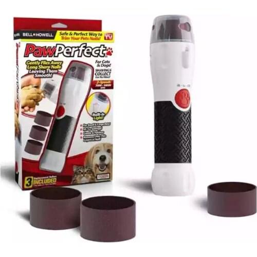 Pet Nail Clipper Professional Electric Painless Dogs Cats Paw Nail Trimmer Cut Pets Nail Grinder Claw Grooming Products Scissors