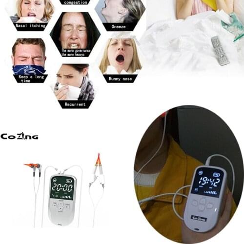 Health Care COZING-BQ05 Rhinitis Sinusitis Nose Therapy Massage Cure Hay Fever Low Frequency Pulse Laser Therapeutic Massey