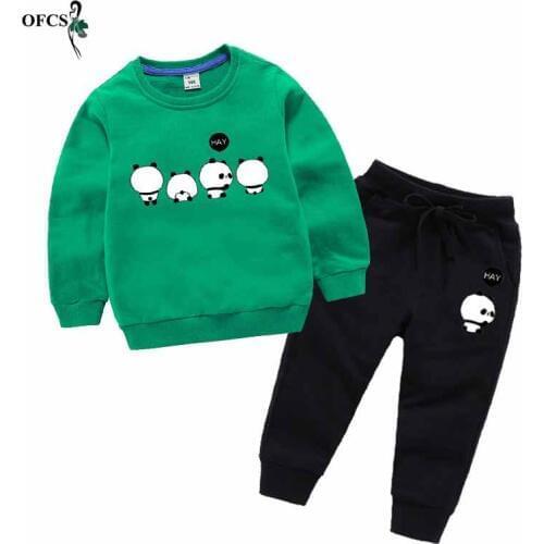 Baby Retail Clothing Sets Children 2 -12 Years Birthday suit Boys Tracksuits Kids Brand Sport Suits Hoodies Top +Pants 2pcs Set