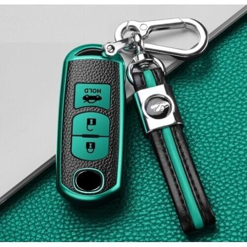 New Soft TPU Car Remote Key Case Cover For Mazda 2 3 6 Axela Atenza CX-5 CX5 CX-7 CX-9 2014 2015 2016 2017 Smart 2/3 Buttons