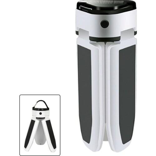 30W Solar Panel Powered LED Bulb Light Portable Outdoor Camping Tent Energy Lamp Rechargeable Workshop Lamps