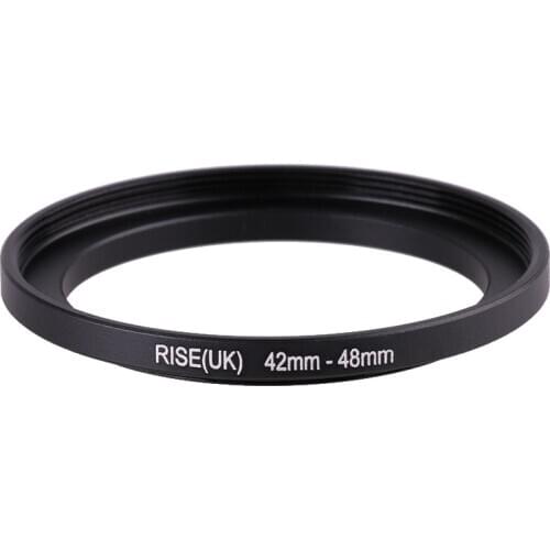 RISE(UK) 42mm-48mm 42-48 mm 42 to 48 Step up Filter Ring Adapter
