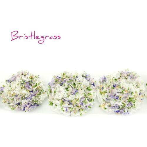 BRISTLEGRASS 1 Yard 3.94" 10cm Purple Floral Chiffon Shabby Flower Tulle Mesh Lace Trim Headband Bridal Wedding Dress DIY Sewing
