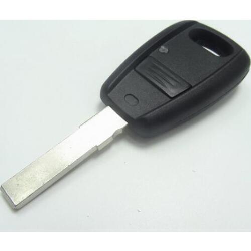 1 Button Replacment Remote Key Shell Case For Fiat In black Fob Blank Car Cover 10PCS/lot