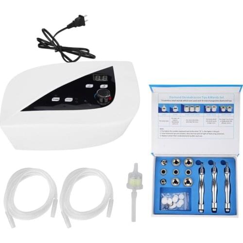2 Types 3 In 1 Ultrasonic Dermabrasion Beauty Instrument Remove Dead Anti-Aging Skin Regeneration Microcrystalline Skin Machines