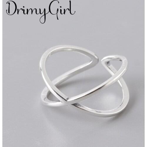 Punk Vintage Cross Ring For Women Men Adjustable Size Geometric Rings Exquisite Creative Jewelry Wholesale