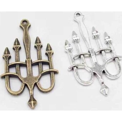 High quality vintage 6 pcs candlestick candle charms fit DIY handmade Necklace Bracelet Earrings charms Jewelry Making