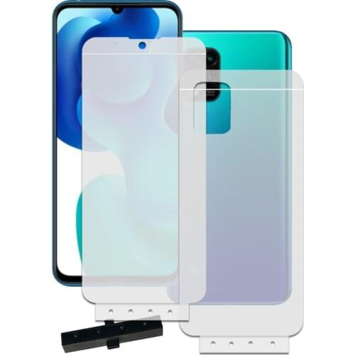 2 x Front Back Full Cover Screen Protector for Xiaomi Mi Note 10 lite Mi 10 lite Nano Hydrogel TPU Gel Protective Film Not Glass