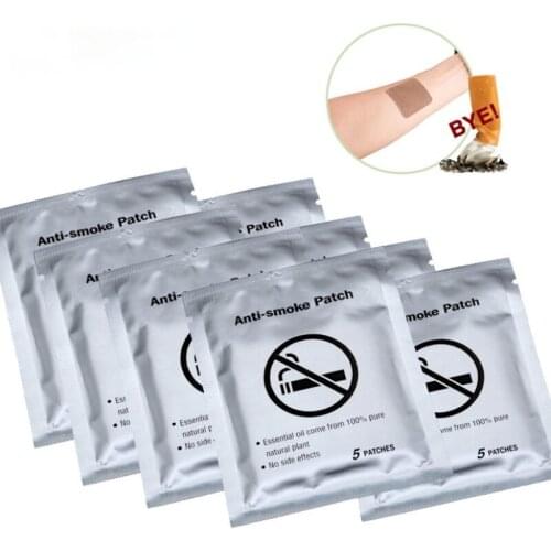 30pcs=6bags Natural Ingredient Stop Quit Patch Anti Smoke Cessation Pad Chinese Herbal Medical Plaster Health Care