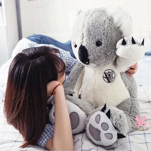 80cm Hight Australia Koala Cotton Plush Soft Toy Doll Stuffed Animal Birthday Xmas Kid Gift