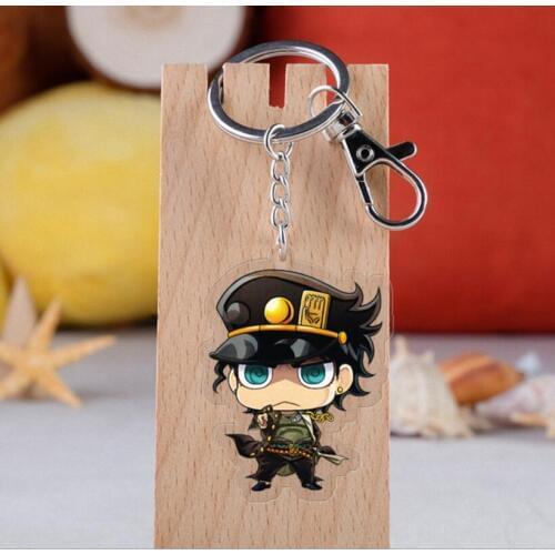 JOJOS BIZARRE ADVENTURE Japanese Anime keychain Acrylic strap/charms/Key ring