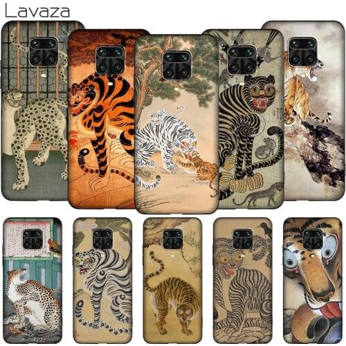 T100 Ukiyo-e Panther Leopard Tiger Case for Redmi Note 5 6 6A 7 7A 8 8T 8A 9 9C 9S K20 K30 Poco X2 Pro Max