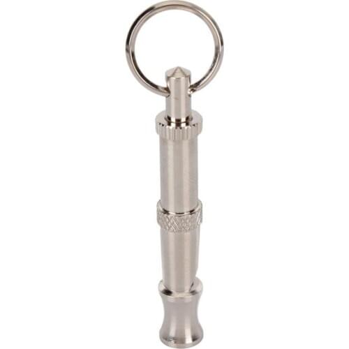 Training UltraSonic Sound Dog Whistle Silver Color