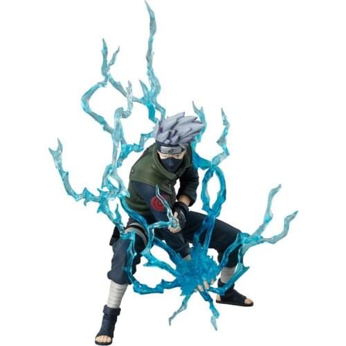 Naruto Shippuden Hatake Kakashi Anime Action Figure Model Three thousand throb 12CM PVC Statue Collectible Toys For Kids Figma