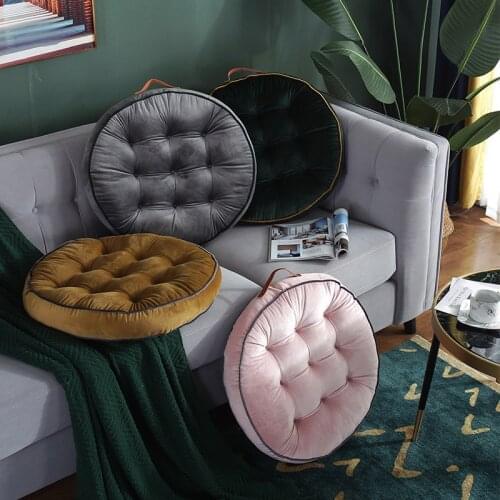 Dutch futon cushion simple home chair cushion European round cushion