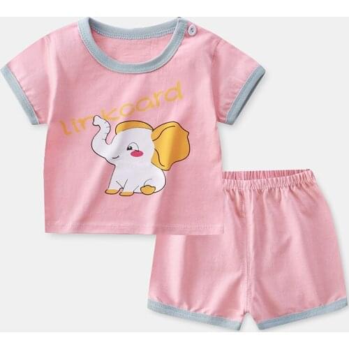 ZWF859 cotton sets Tops+shorts cute baby toddler clothing sets baby linen short sleeve Hot pants Two-piece set baby