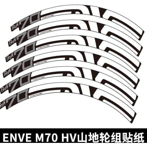 MTB Wheel Sticker Mountain Bike Rim Decals for EVNE-M70 Thirty HV XC M60